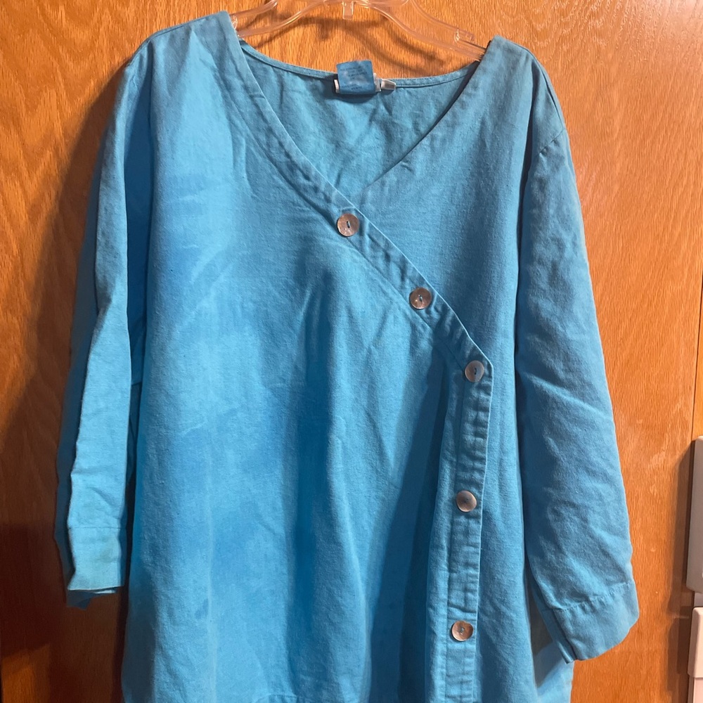 High Cotton linen/cotton top